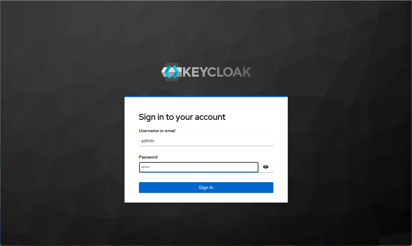 Keycloak Login