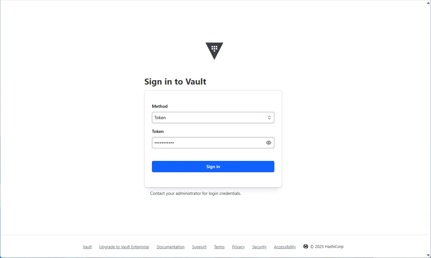 Vault Login